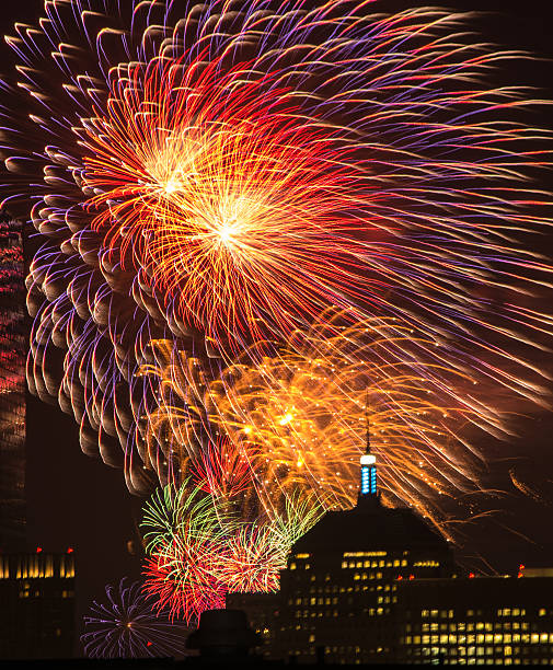 4th of July Fireworks stock photo