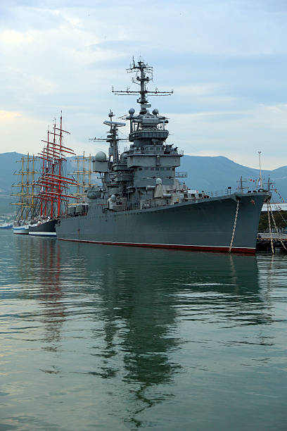 istock vintage ships in port 496681093