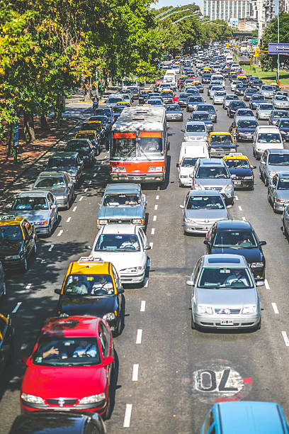 istock Traffic Jam on City Streets. 496684485