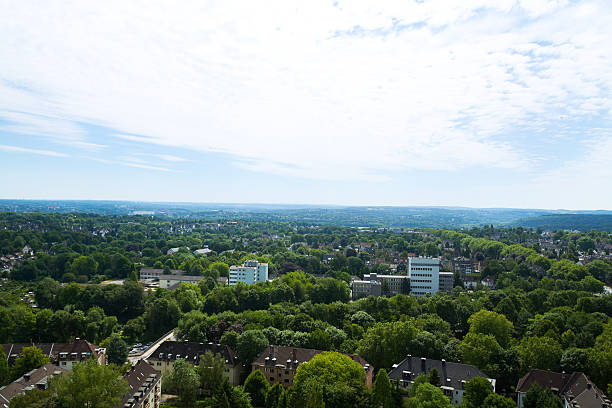 istock Aerial view of southeastern Essen 496685089