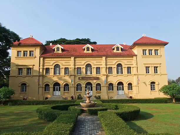 istock French colonial building, National Library, Nakorn Phanom, Thailand 496685407