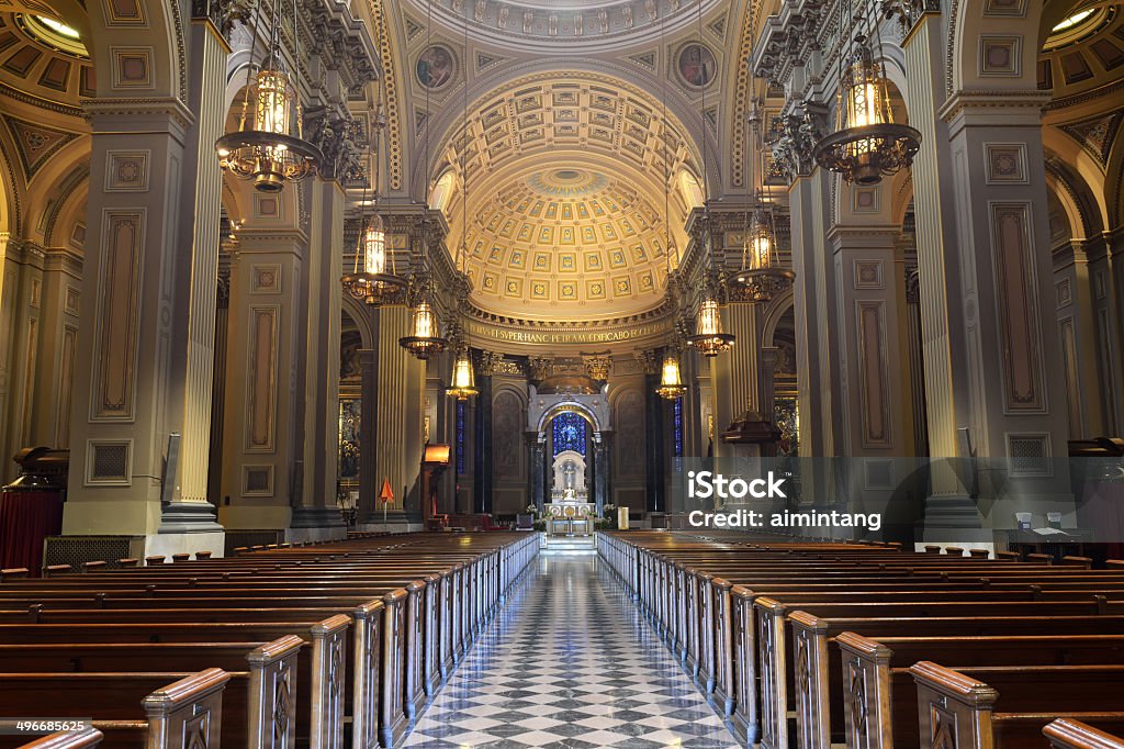 Catedral de St. Peter y Paul en Filadelfia - Foto de stock de Arquitectura libre de derechos