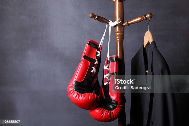 Boxing Gloves Stock Photo - Download Image Now - Antique, Black Color,  Boxing - Sport - iStock