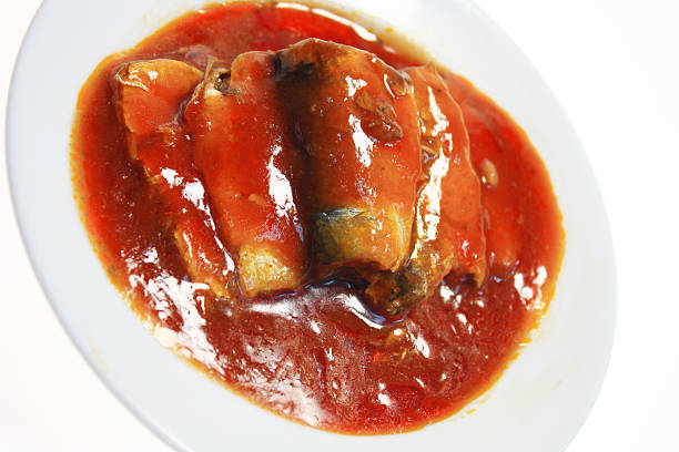 istock canned fish in tomato sauce 496685830