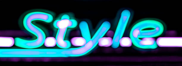 istock Defocused lights of style 496685904