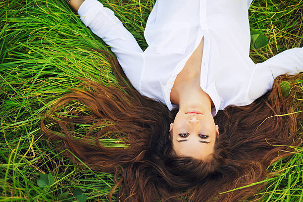 istock Woman Relaxing Outdoors 496689466