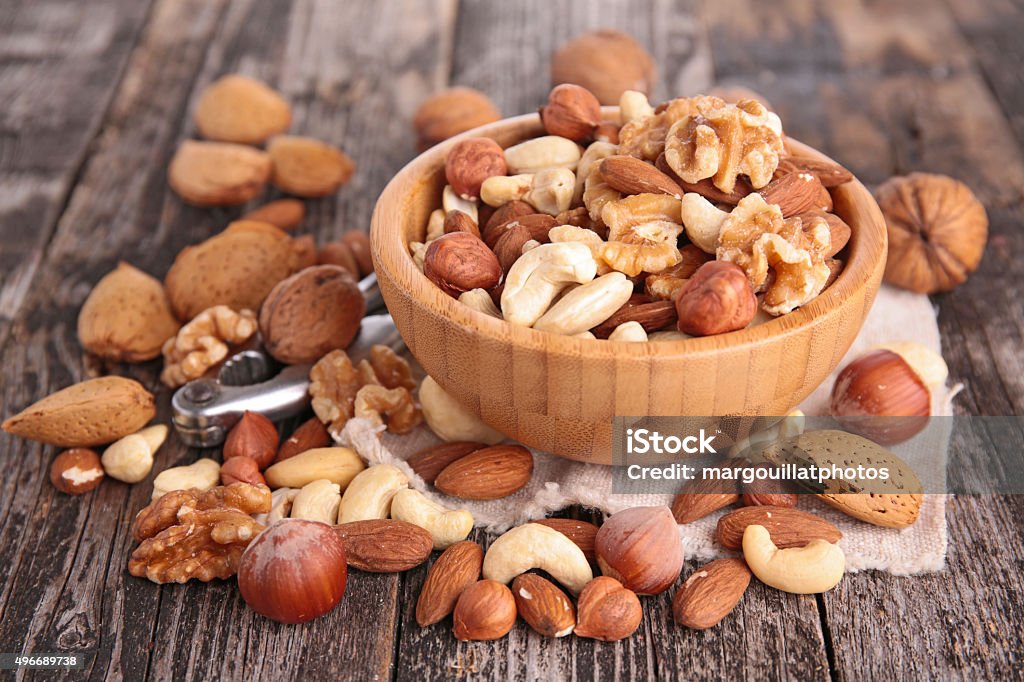 assorted nuts Nut - Food Stock Photo