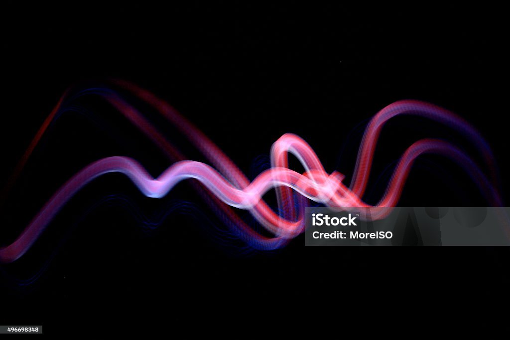 The Pulse Light Trail Stock Photo