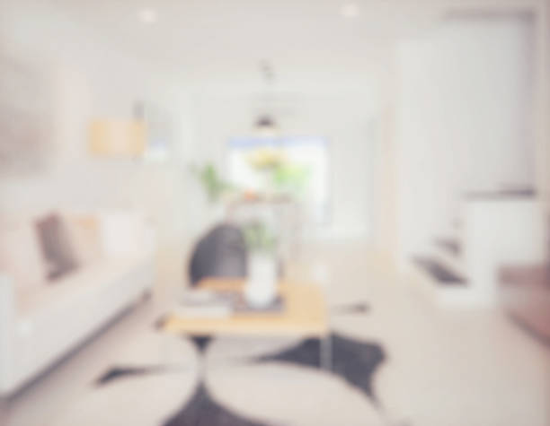 istock blur image of modern living room interior 496698714