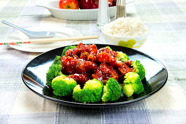 istock Chinese food general tso's chicken (General Chang's Chicken) 496700668
