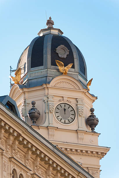istock Austria, Vienna, Graben 8, clocks always show the same time 496702099