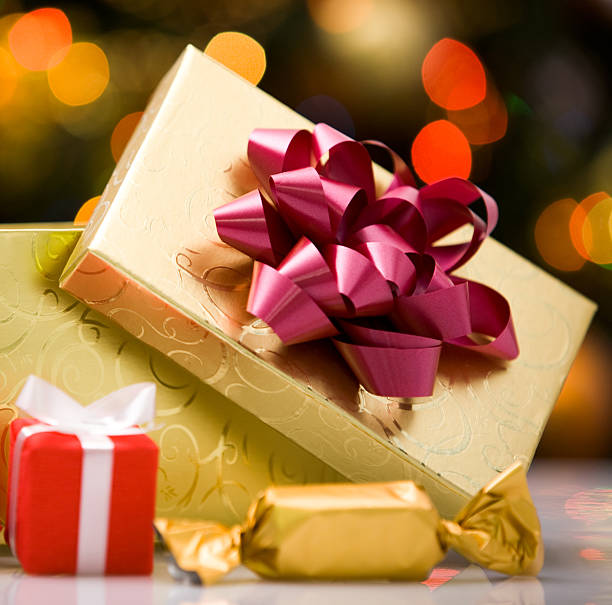 istock Christmas gifts 496703610