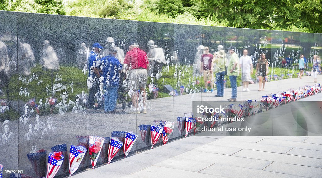 Memorial dos Veteranos da Guerra da Coreia em Washington, D.C.  EUA, - Foto de stock de Memorial da Guerra da Coreia royalty-free