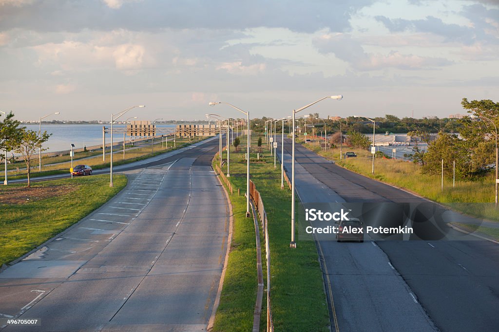 Pas de circulation sur l'autoroute - Photo de Rockaway - New Jersey libre de droits