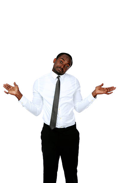 istock man with a kind of uncomprehending 496705649