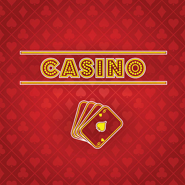 Vector casino background vector art illustration
