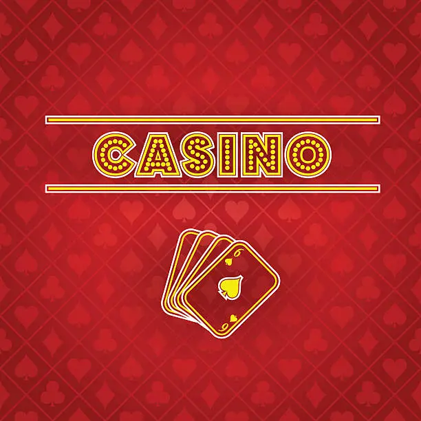 Vector illustration of Vector casino background