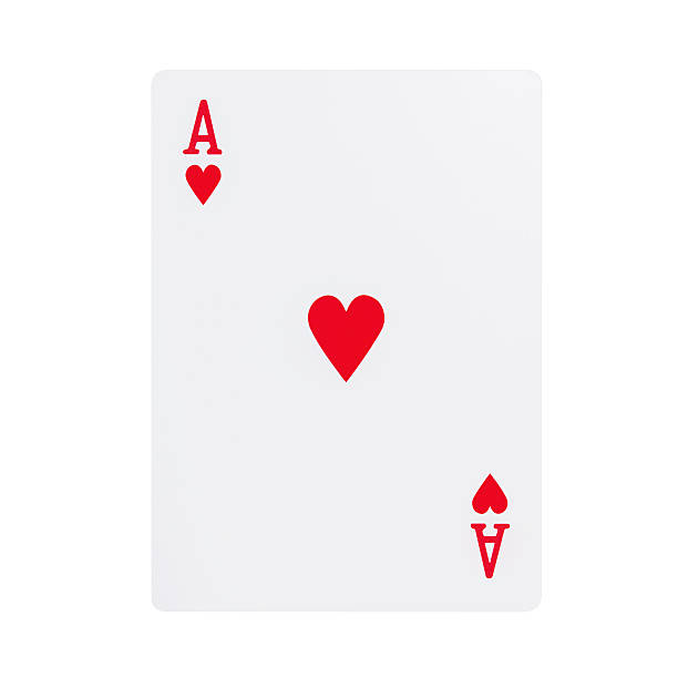 istock Ace of hearts playing card. 496706510