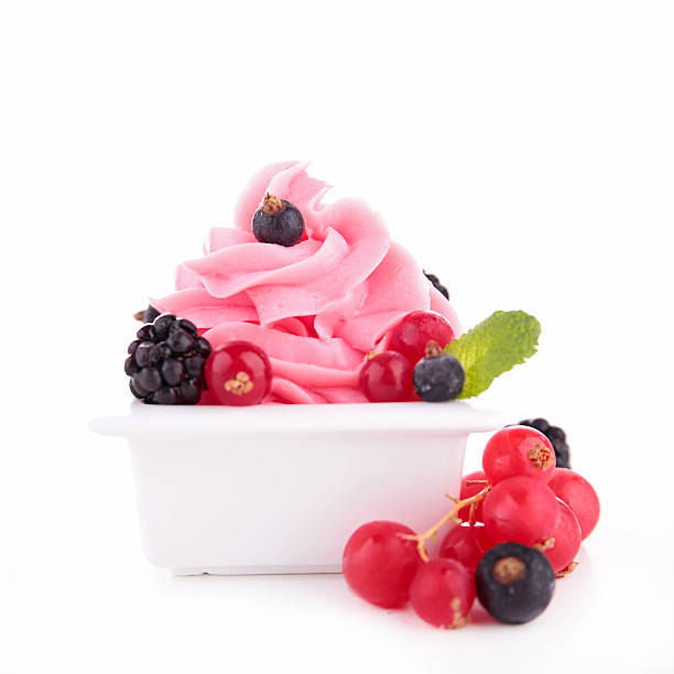 istock berry ice cream, frozen yogurt 496707409