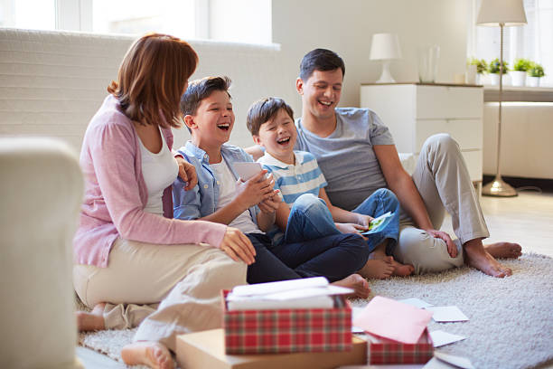 istock Family at home 496707467