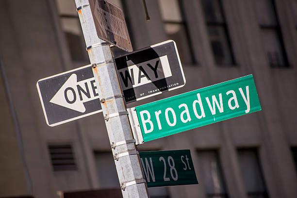 istock Broadway sign, New York 496707646