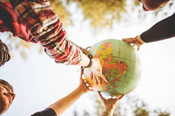 istock teenagers reaching the world at campus 496708065