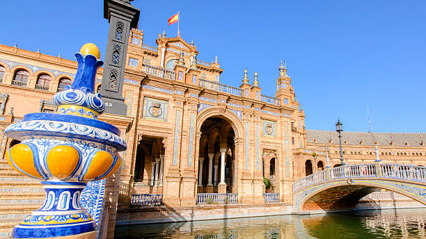 istock Famous Plaza de Espana, Seville, Spain 496708073