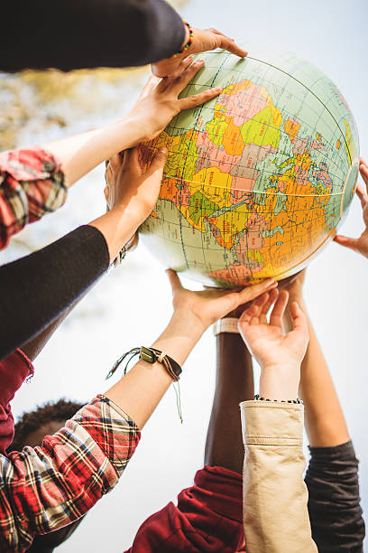 istock teenagers reaching the world at campus 496708083