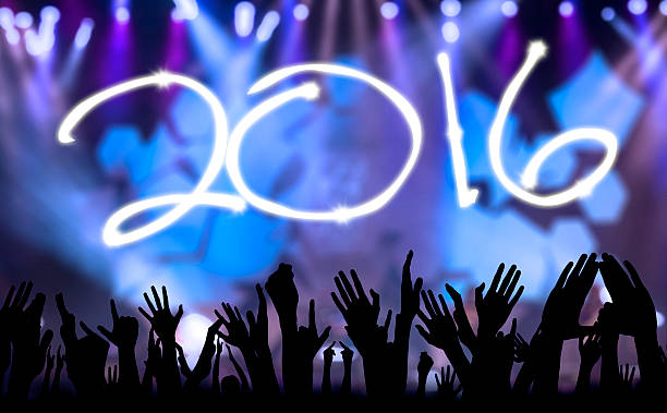 istock Hands celebrating new year of 2016 496708634