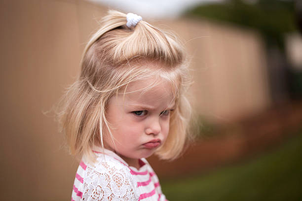 Upset Frustrated little toddler anger stock pictures, royalty-free photos & images