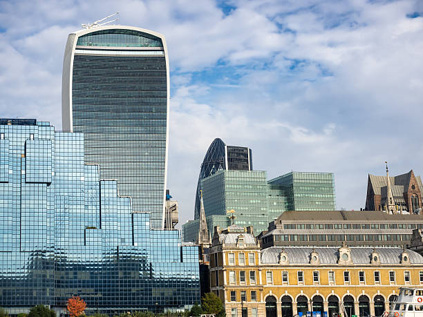 istock London skyline with office buildings seen from river Thames 496712276