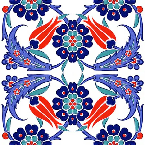Blue Mosque Ottoman Cini