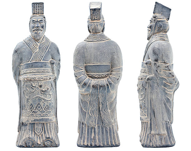 テラコッタの坑 - terracotta soldiers xian terracotta emperor ストックフォトと画像