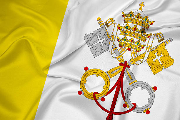 istock Waving Vatican City Flag 496720819
