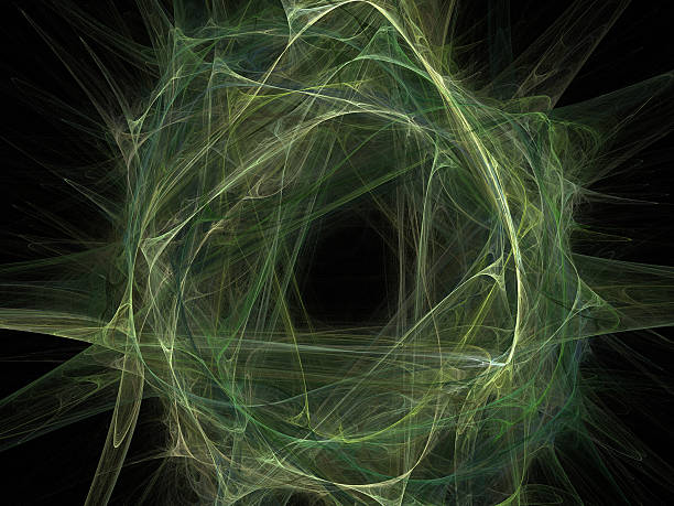 istock Digital Fractal on Black 496720895