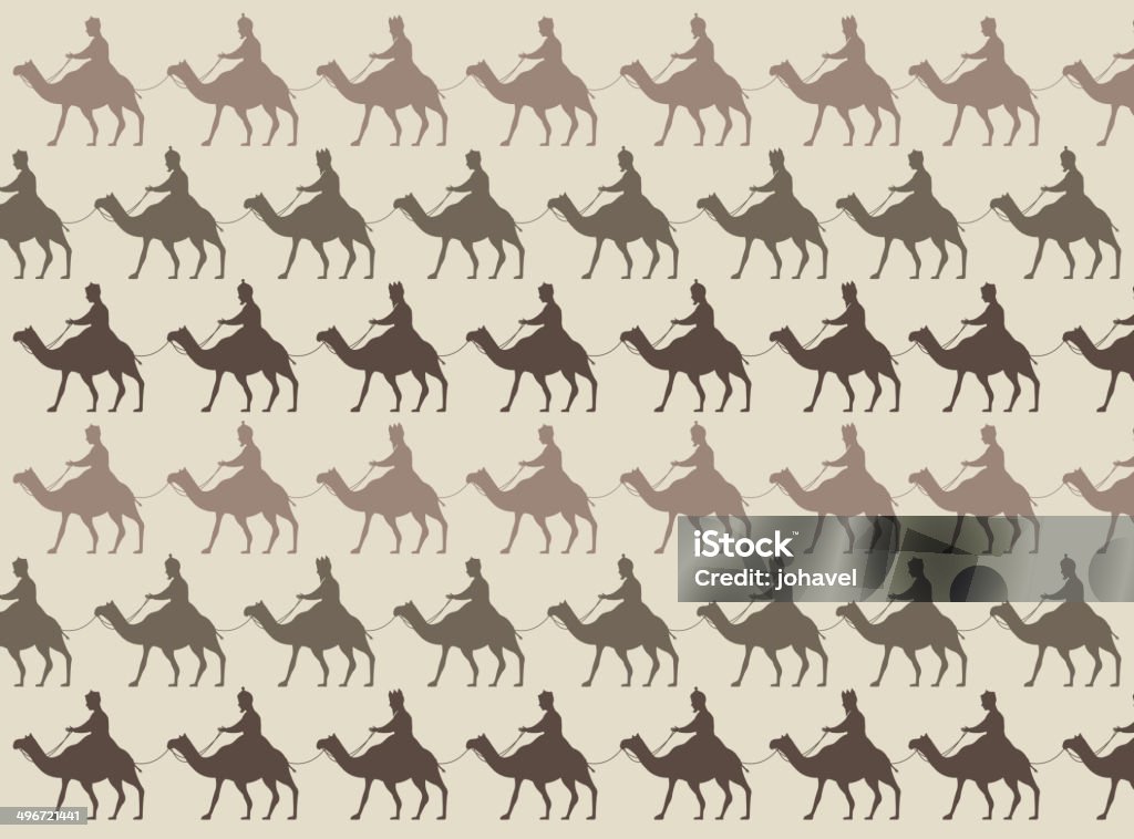 wise men wise men background, patterns. vector illustration Camel stock vector