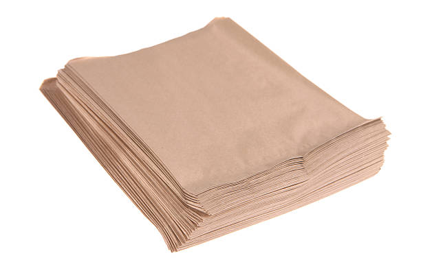 istock Group of Brown Paper Bags 496724103