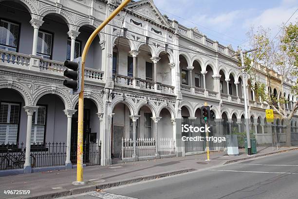 Época De La Arquitectura Victoriana Italiano Foto de stock y más banco de imágenes de Australia - Australia, Calle, Casa