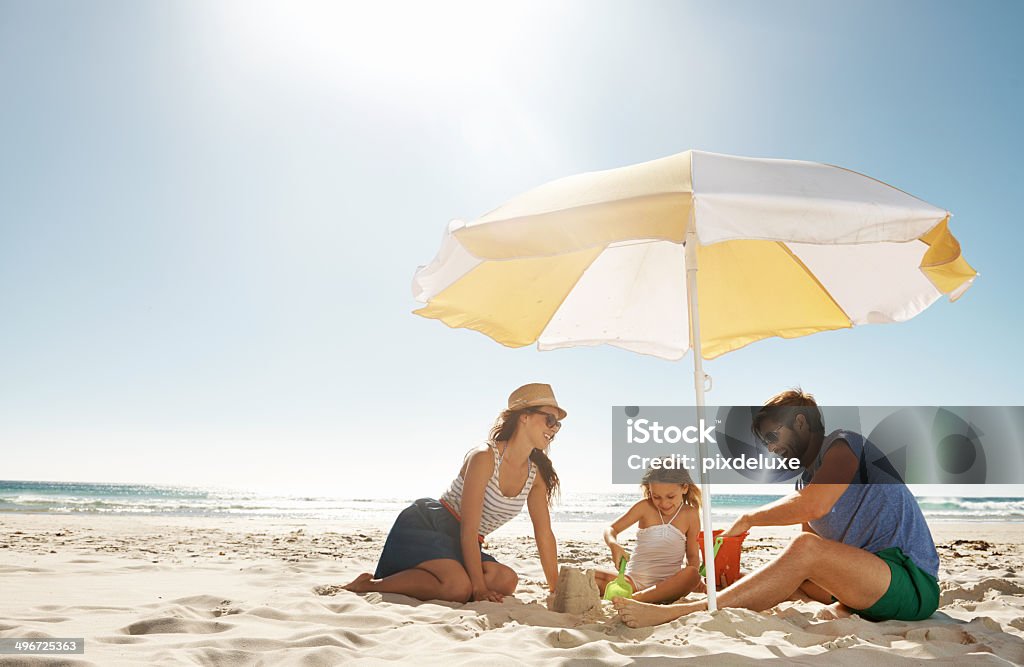 Family is everything Shot of a happy young family playing together on the beachhttp://195.154.178.81/DATA/i_collage/pu/shoots/784349.jpg Beach Stock Photo