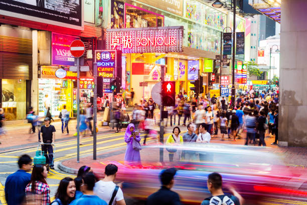istock Hong Kong Neon Street 496725539