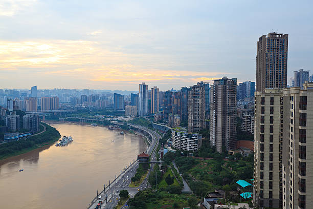 istock Chongqing cityscape skyline 496725828