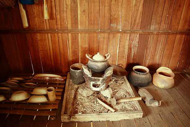 istock Old north kitchen utensil fashion in Tha 496728248