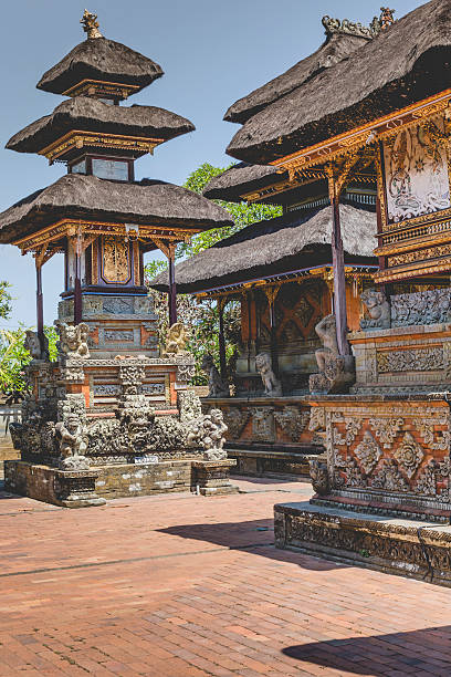 istock Temple in Bali, Indonesia on a beautiful sunny day 496729546