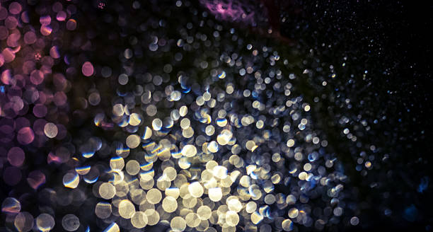 istock Defocused abstract colorful lights background 496732150