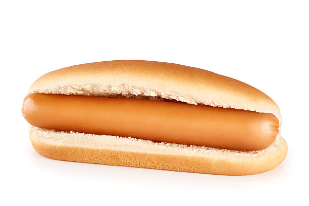 istock Hot dog isolated on white background. 496734384