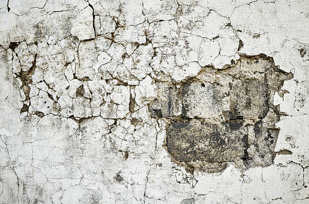 istock Old color gray wall painted background 496734968