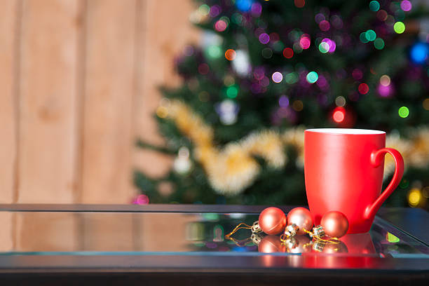 istock Intimate view of the cup  in Christmas 496736156
