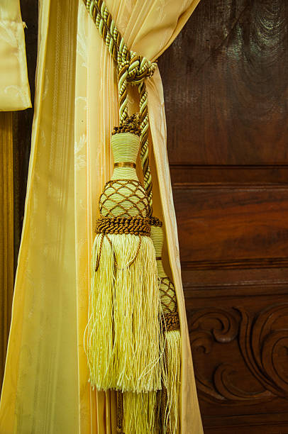 istock Golden luxury tassels for beautiful curtain 496737992