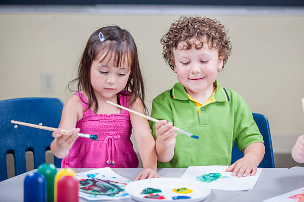 istock Children Painting on Paper 496739094