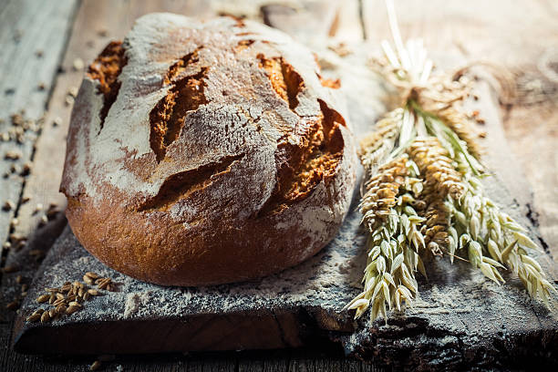 istock Homemade loaf of bread for breakfast 496771774